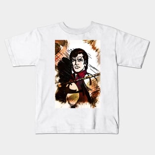 ZAGOR Comic Book HERO Custom Fan Art Artwork Kids T-Shirt
